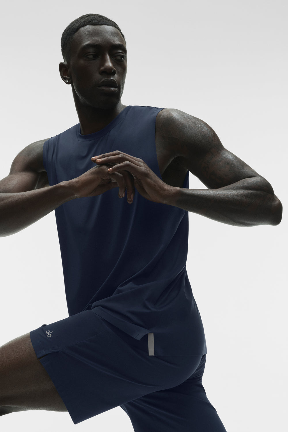 Alo Idol Muscle Tank Navy