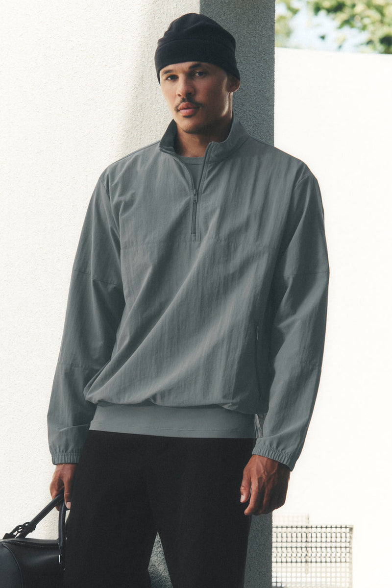 Alo Light Weight Takeaway Track Pullover Monument