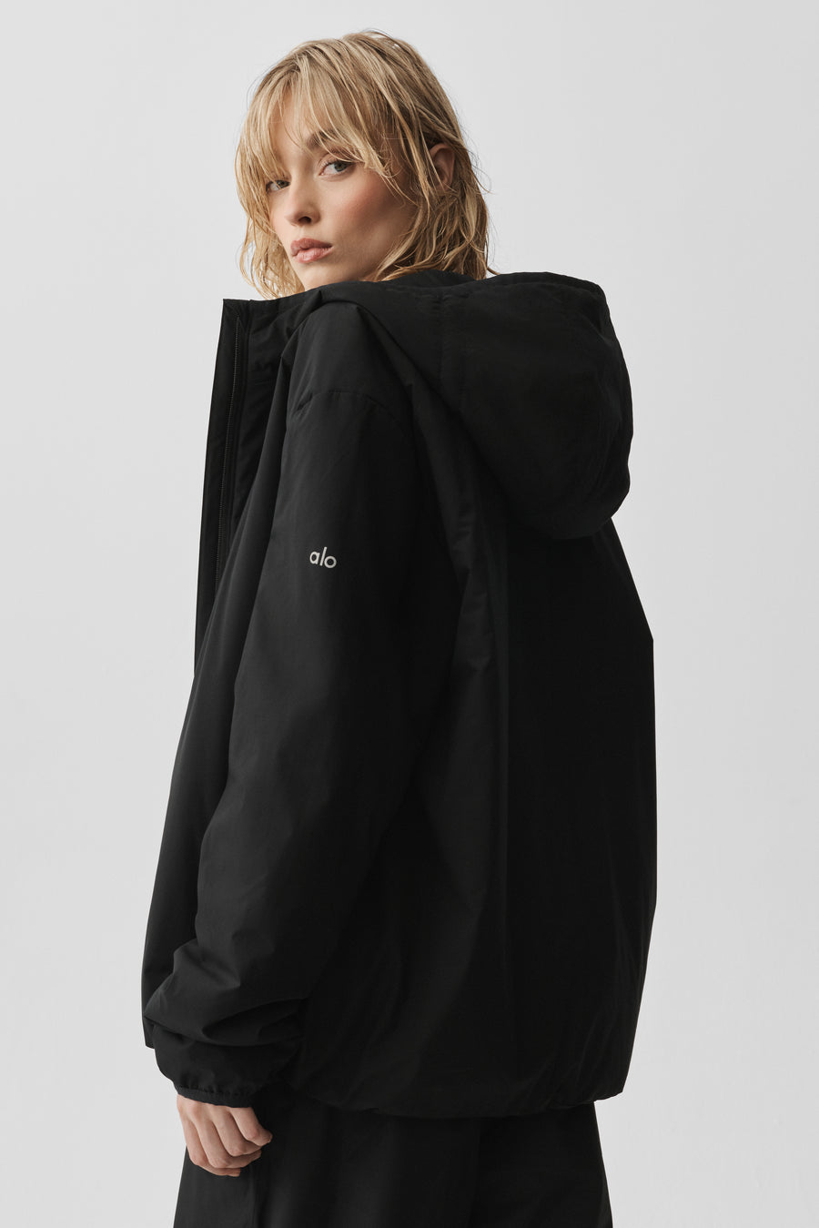 Alo Elemental Full-Zip Jacket Black