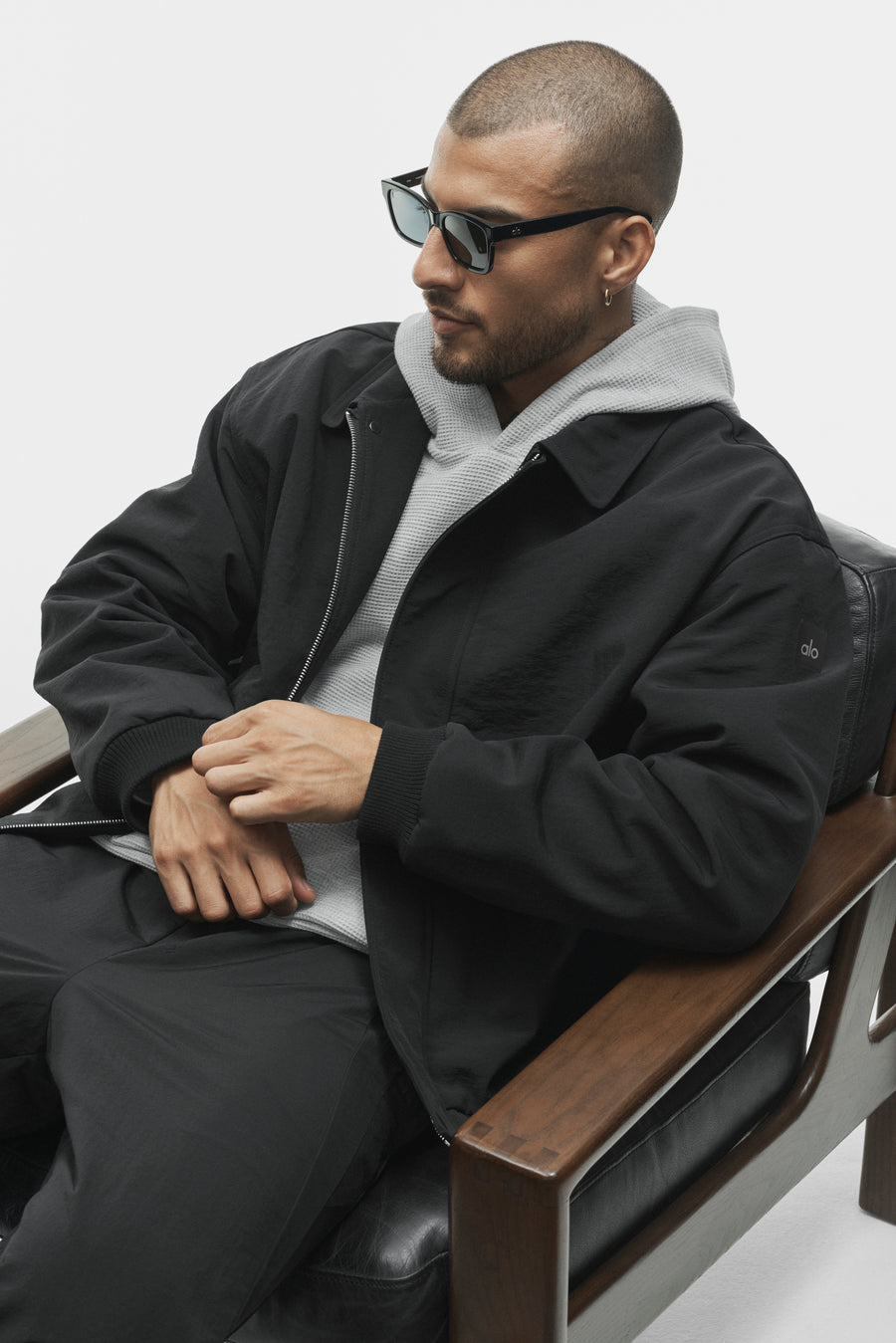 Alo Duality Bomber Jacket Black