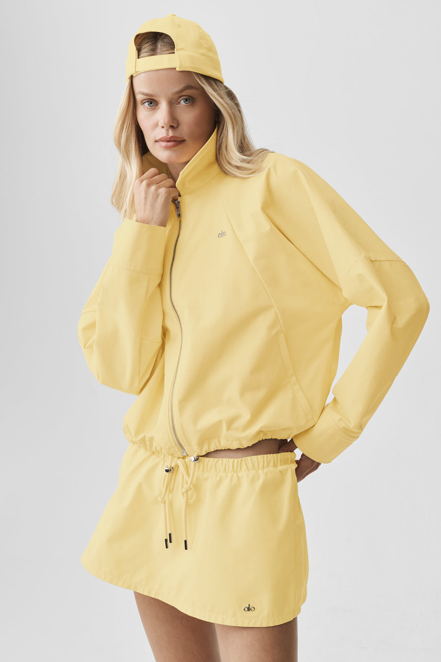 Alo Best Bet Full Zip Jacket Warm Butter