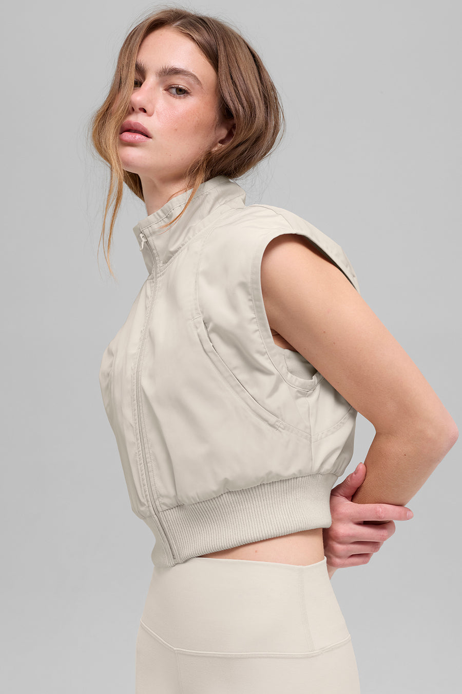 Alo In Motion Vest Bone