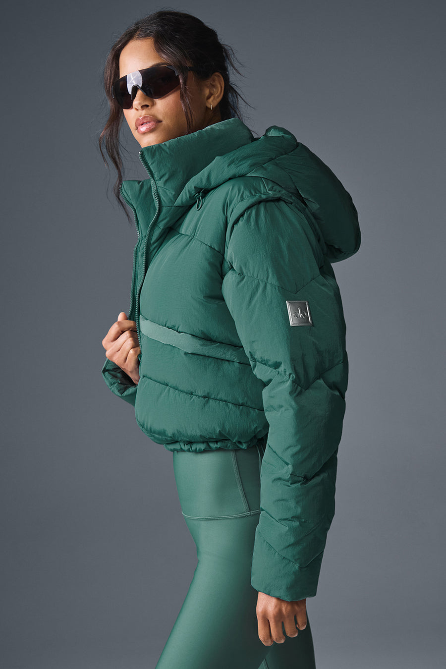 Alo Glacier Puffer Winter Ivy