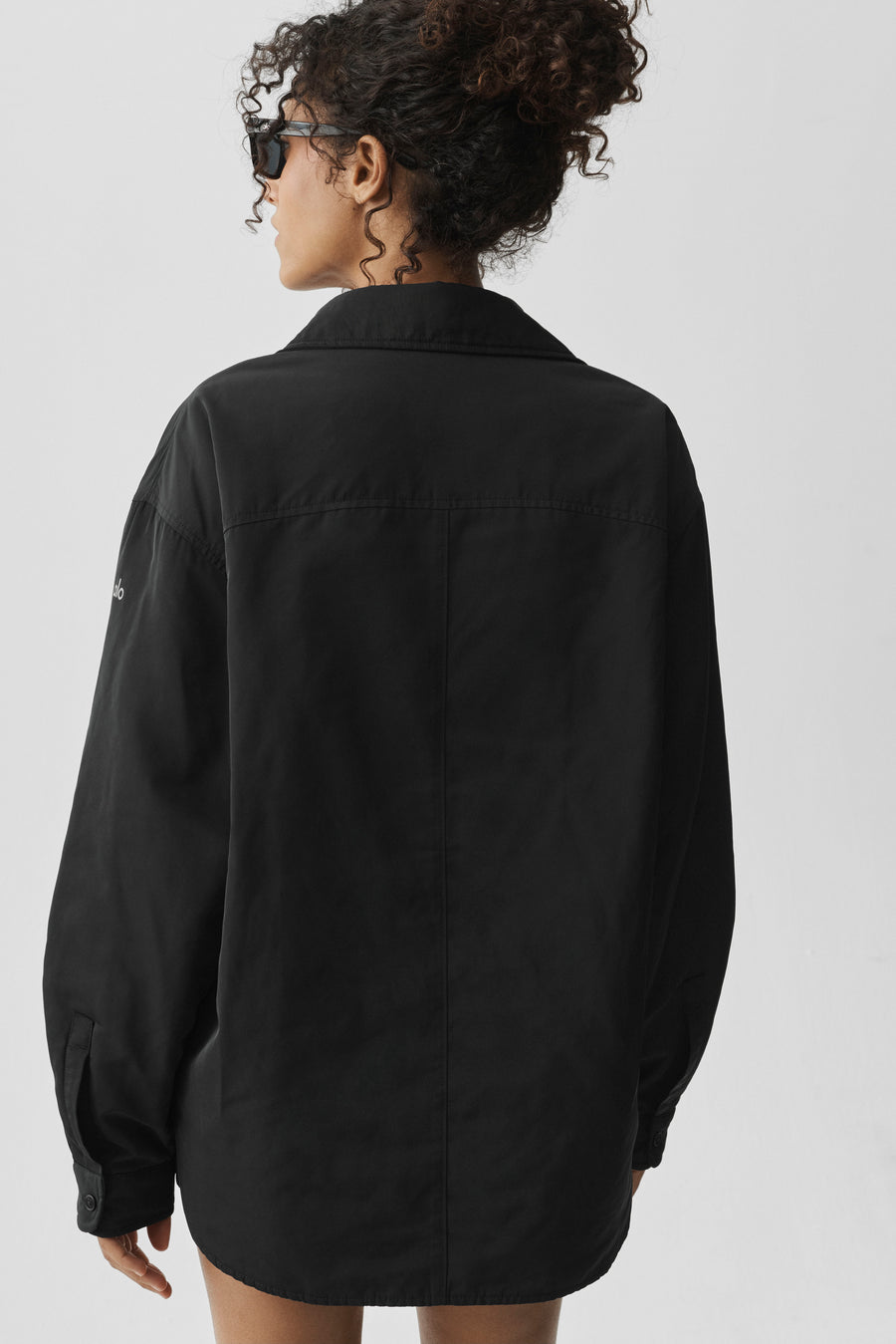 Alo Socialite Shacket Black