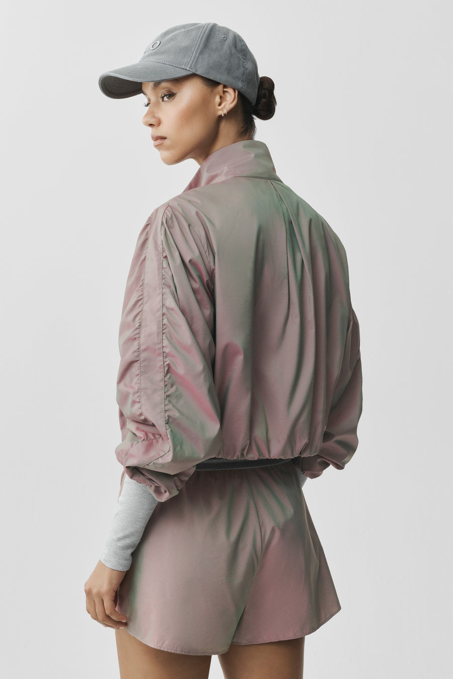 Alo Prismatic Jacket Pink Moonlight