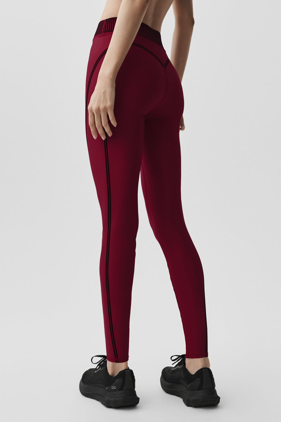 Alo Airlift High-Waist 7/8 Line Up Legging Summer Romance Red