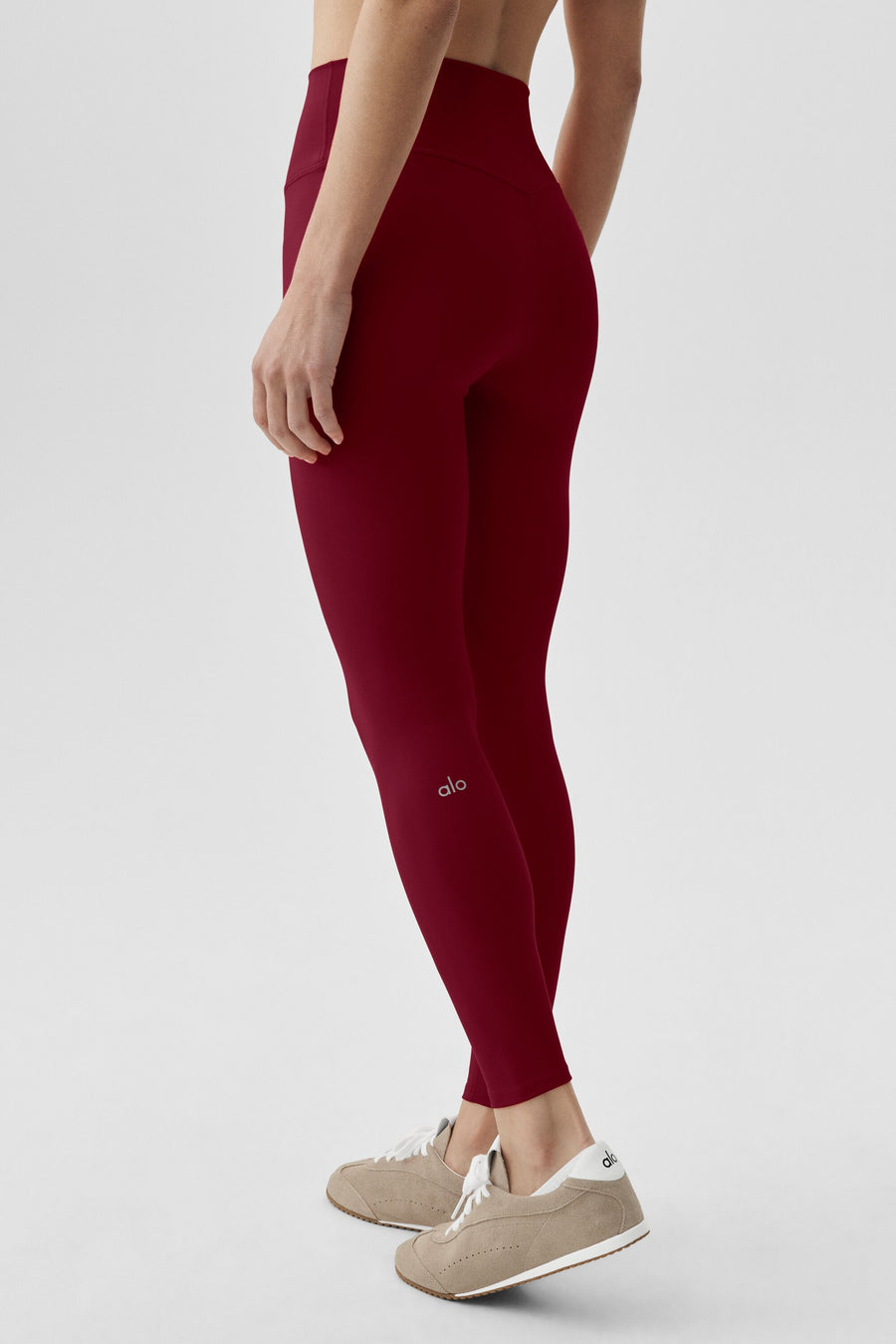 Alo Softsculpt High-Waist 7/8 Legging Summer Romance Red