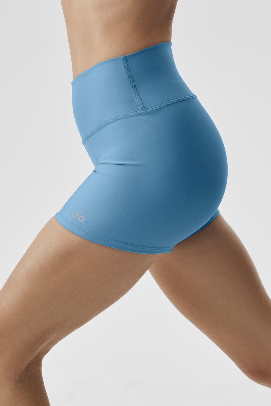 Alo 3" High-Waist Airlift Short California Blue
