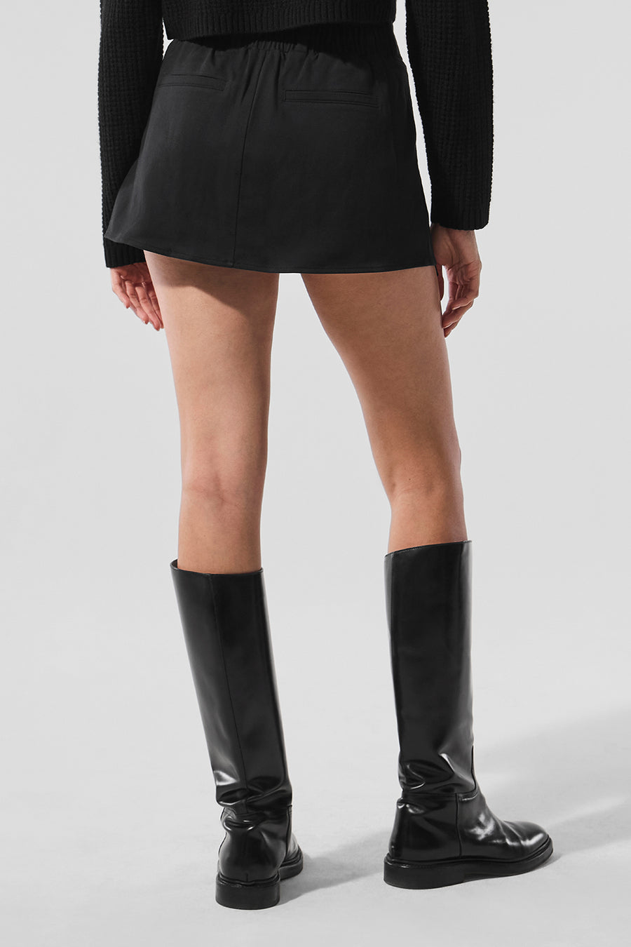 Alo Good Days Mini Skirt Black