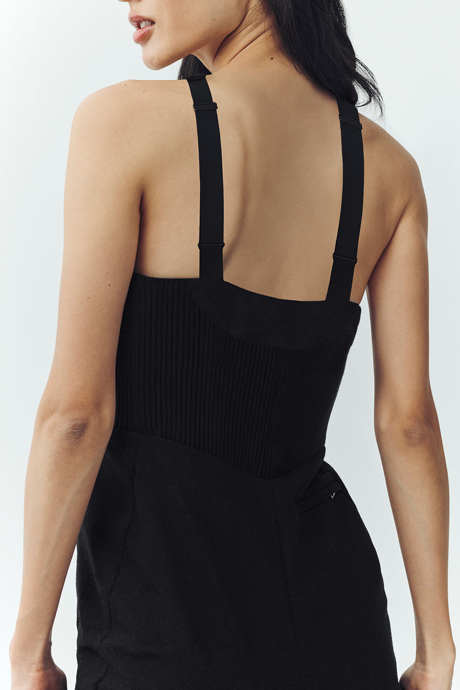Alo Wool Blend Bunny Slope Bib Black