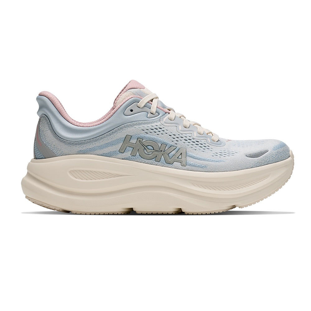 HOKA Bondi 9 Alabaster / Mineral Blue