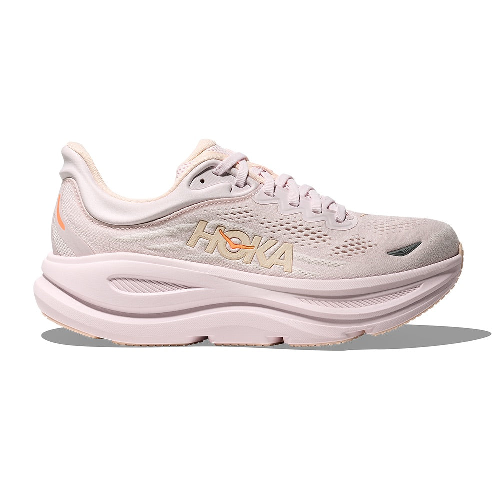 HOKA Bondi 9 Lilac Cream / Tangerine Glow