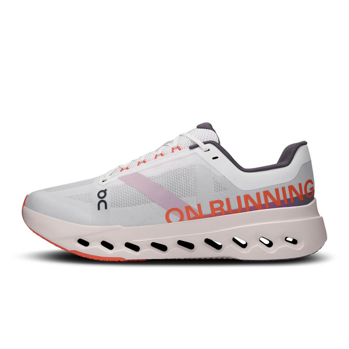 On Cloudsurfer Next White / Flame
