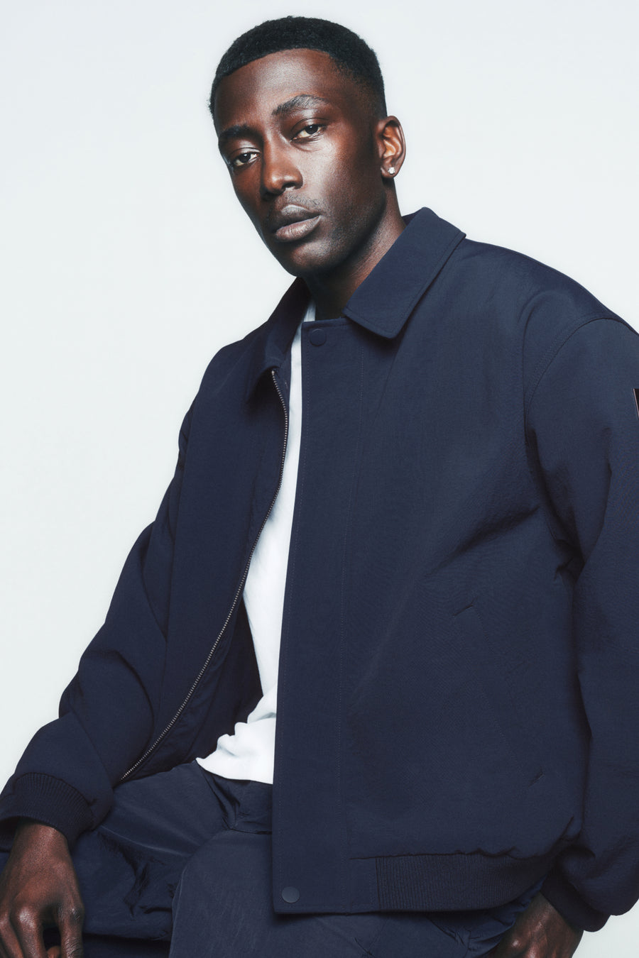 Alo Duality Bomber Jacket Navy