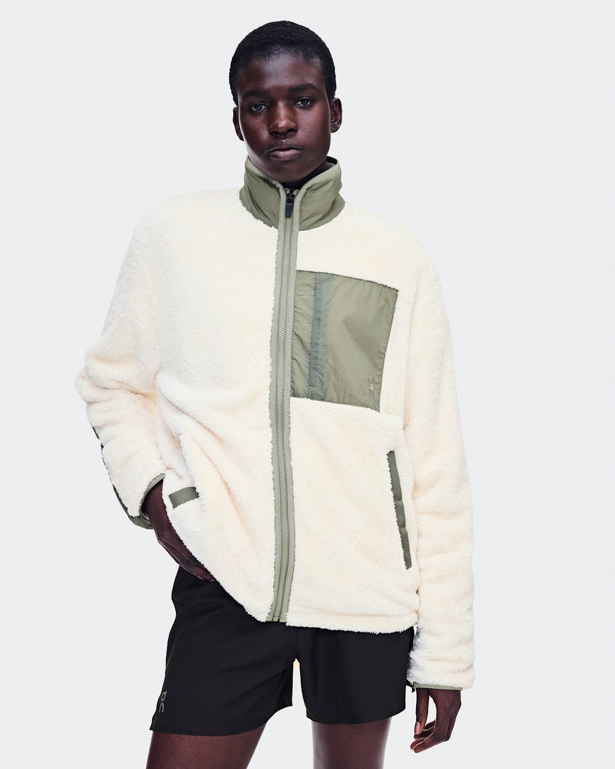 On Ascent Fleece Jacket Chantilly — foto 2