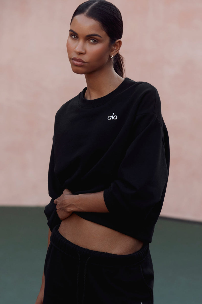 Alo Accolade Crew Black