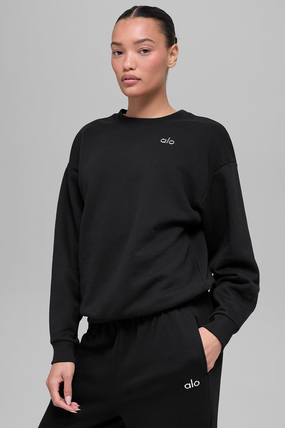 Alo Accolade Crew Black