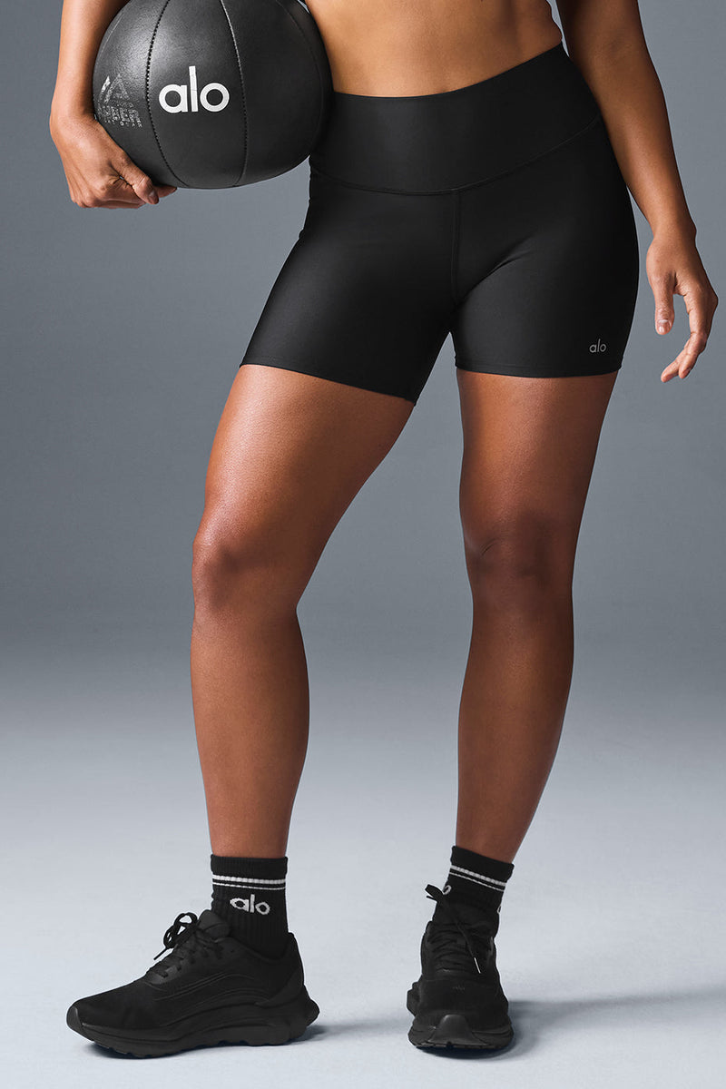 Alo Airlift Energy Short 5" Black