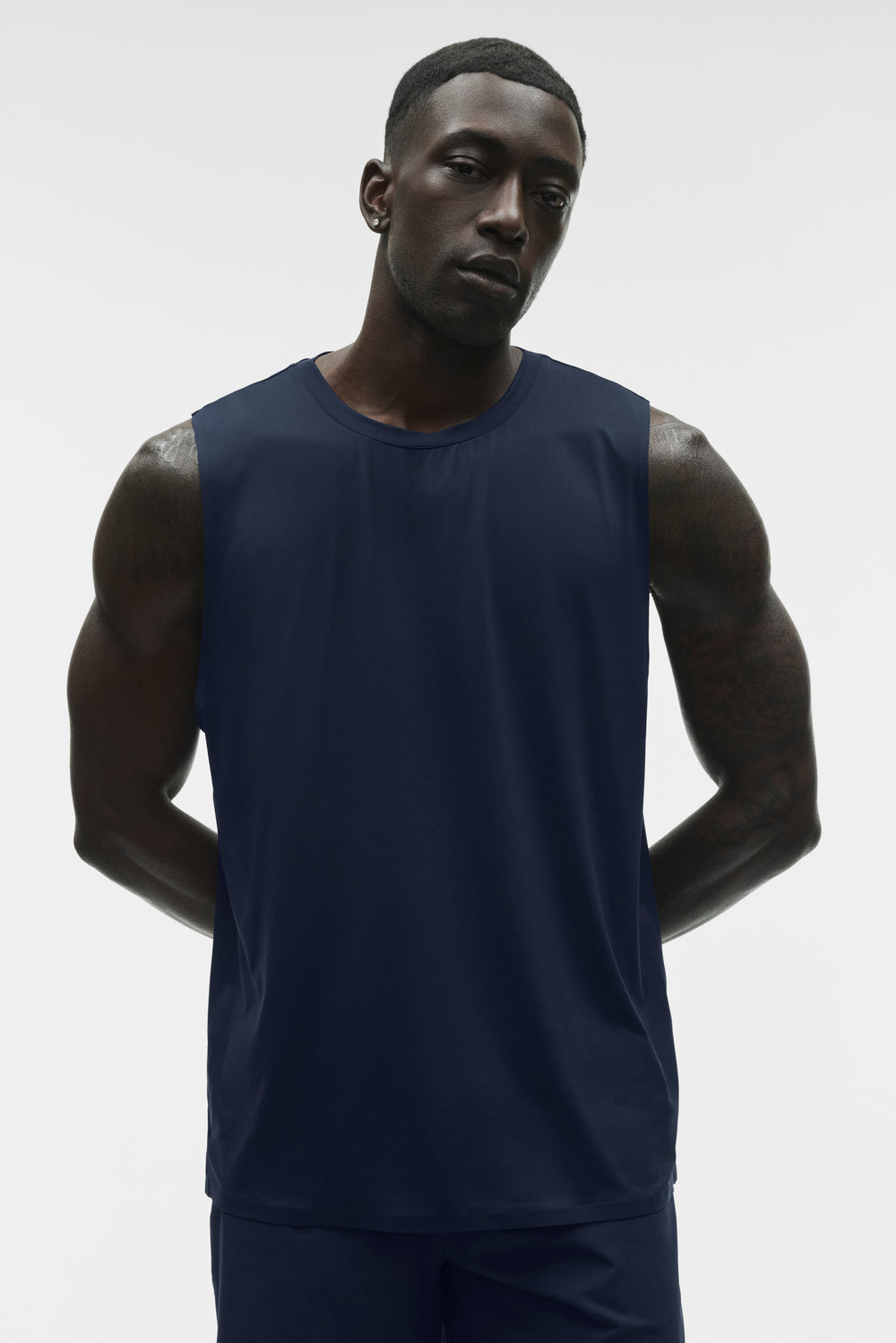 Alo Idol Muscle Tank Navy