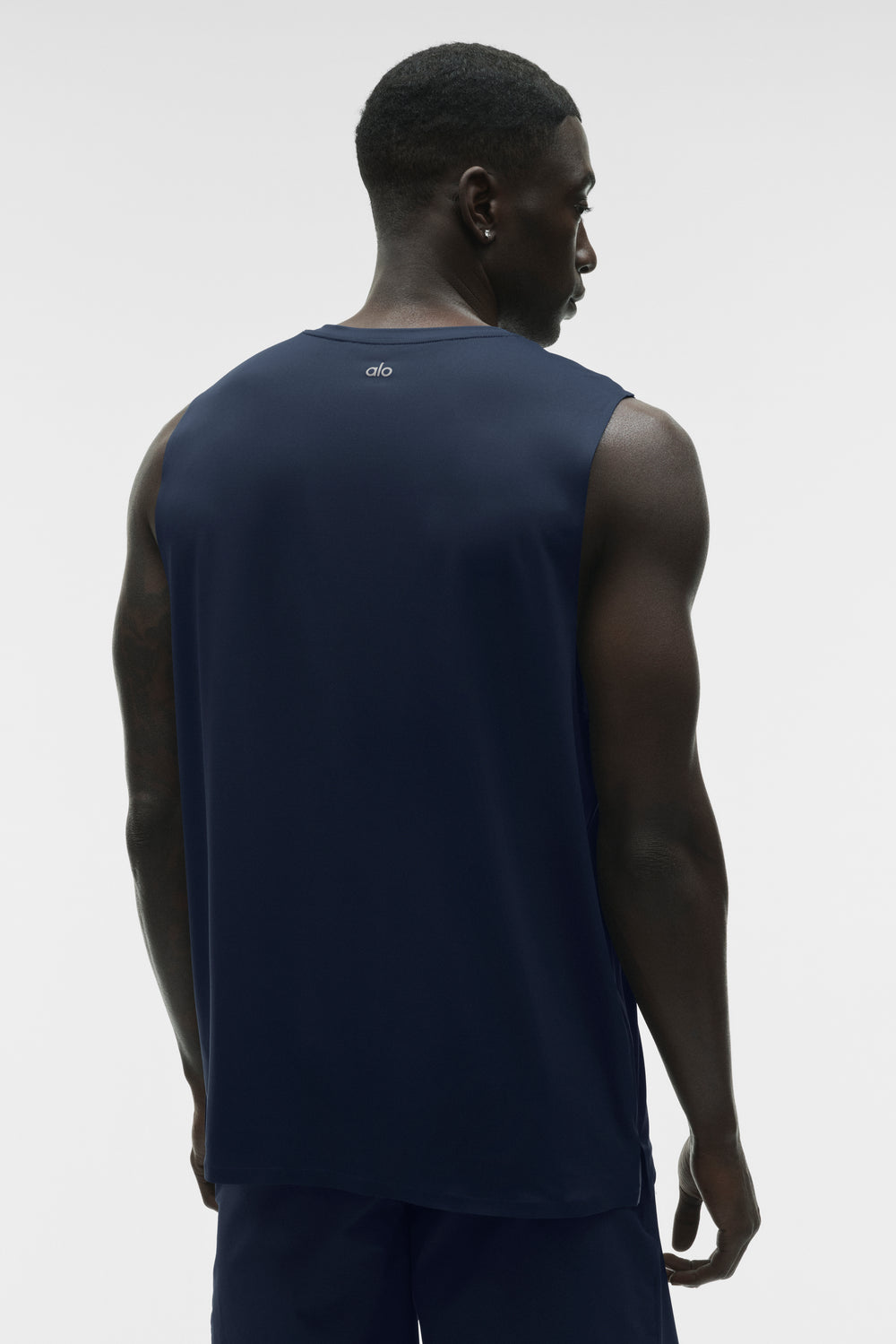 Alo Idol Muscle Tank Navy