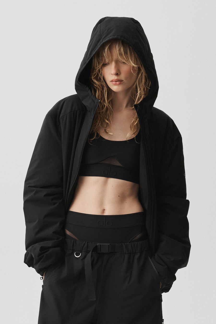 Alo Elemental Full-Zip Jacket Black