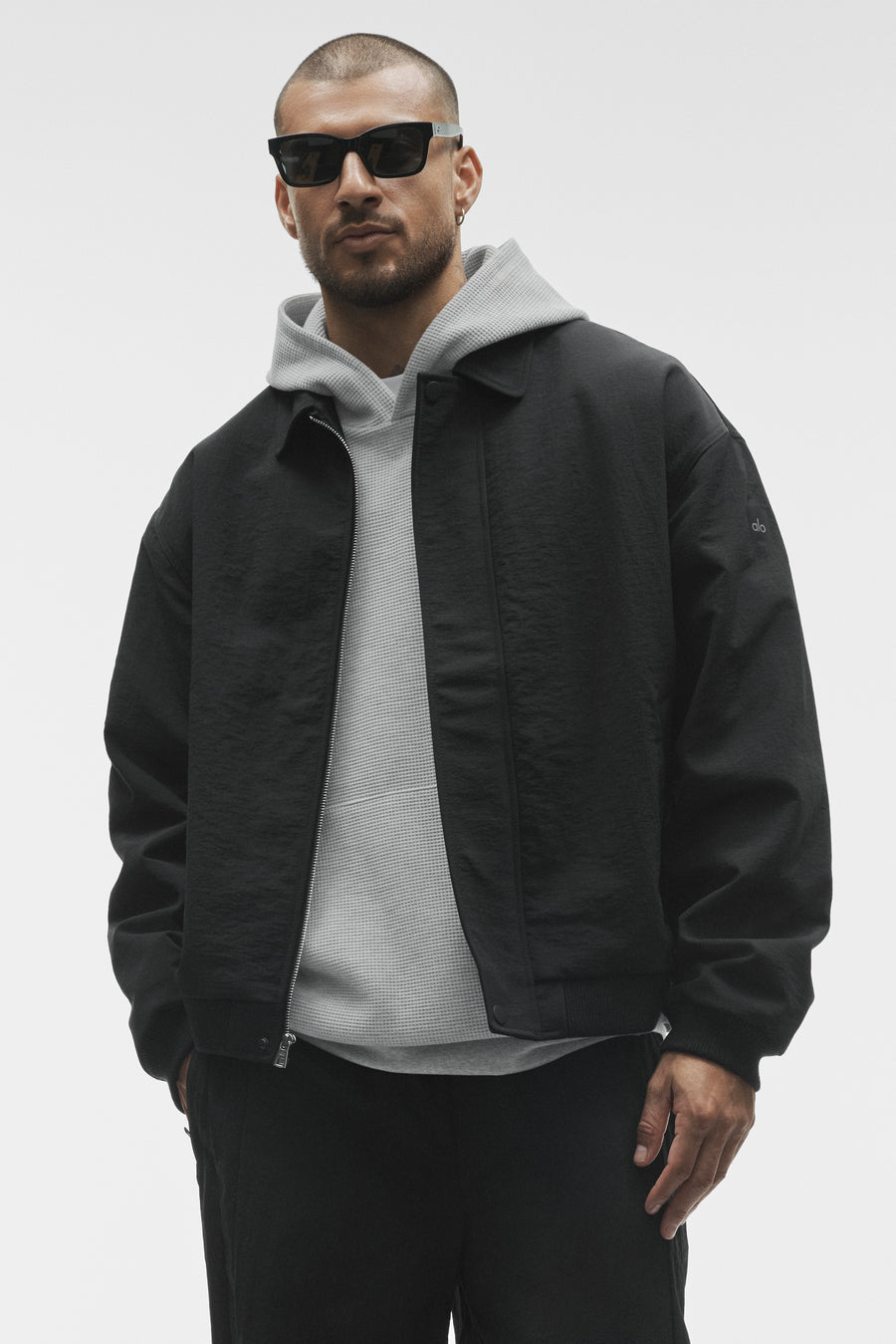 Alo Duality Bomber Jacket Black
