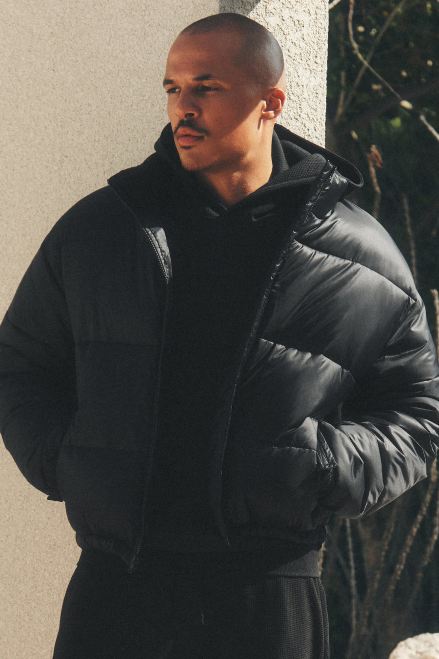 Alo Cold Front Puffer Jacket Black