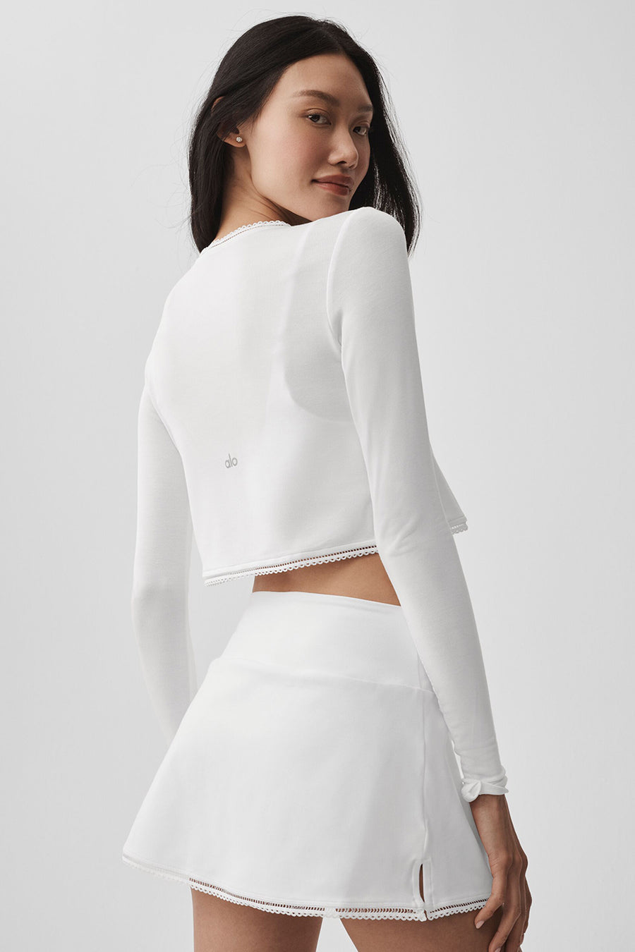 Alo Affection Cardigan White