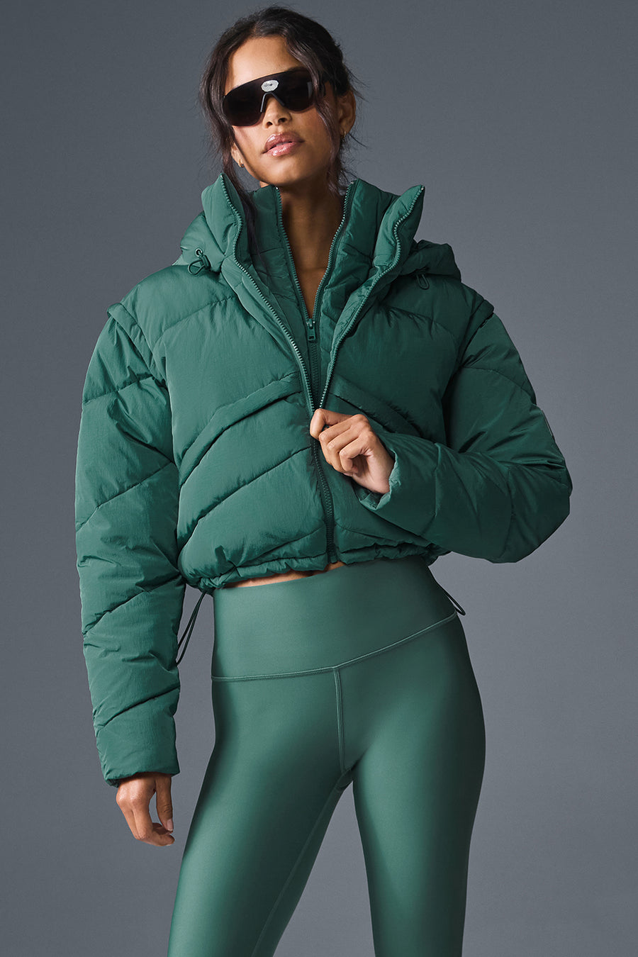 Alo Glacier Puffer Winter Ivy