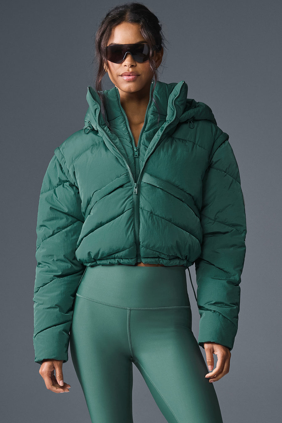 Alo Glacier Puffer Winter Ivy