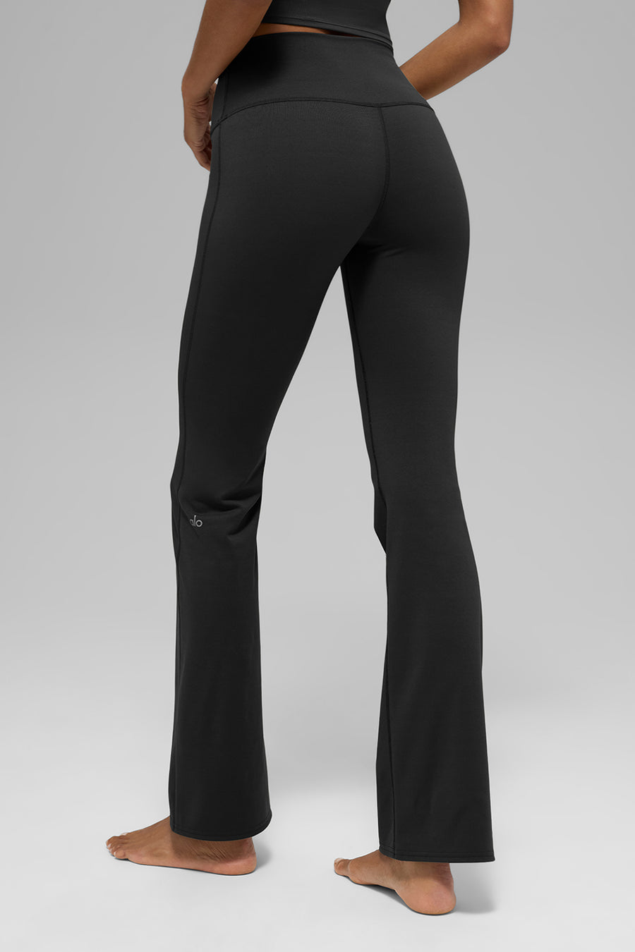 Alo Softsculpt High-Waist Bootcut Legging (Regular) Black