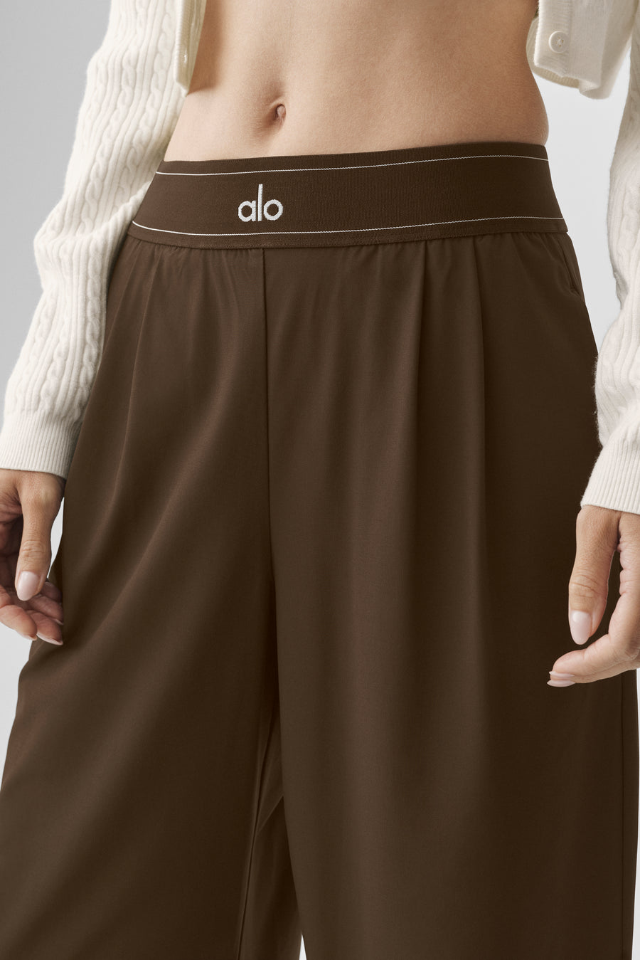 Alo Suit Up Trouser (Short) Espresso