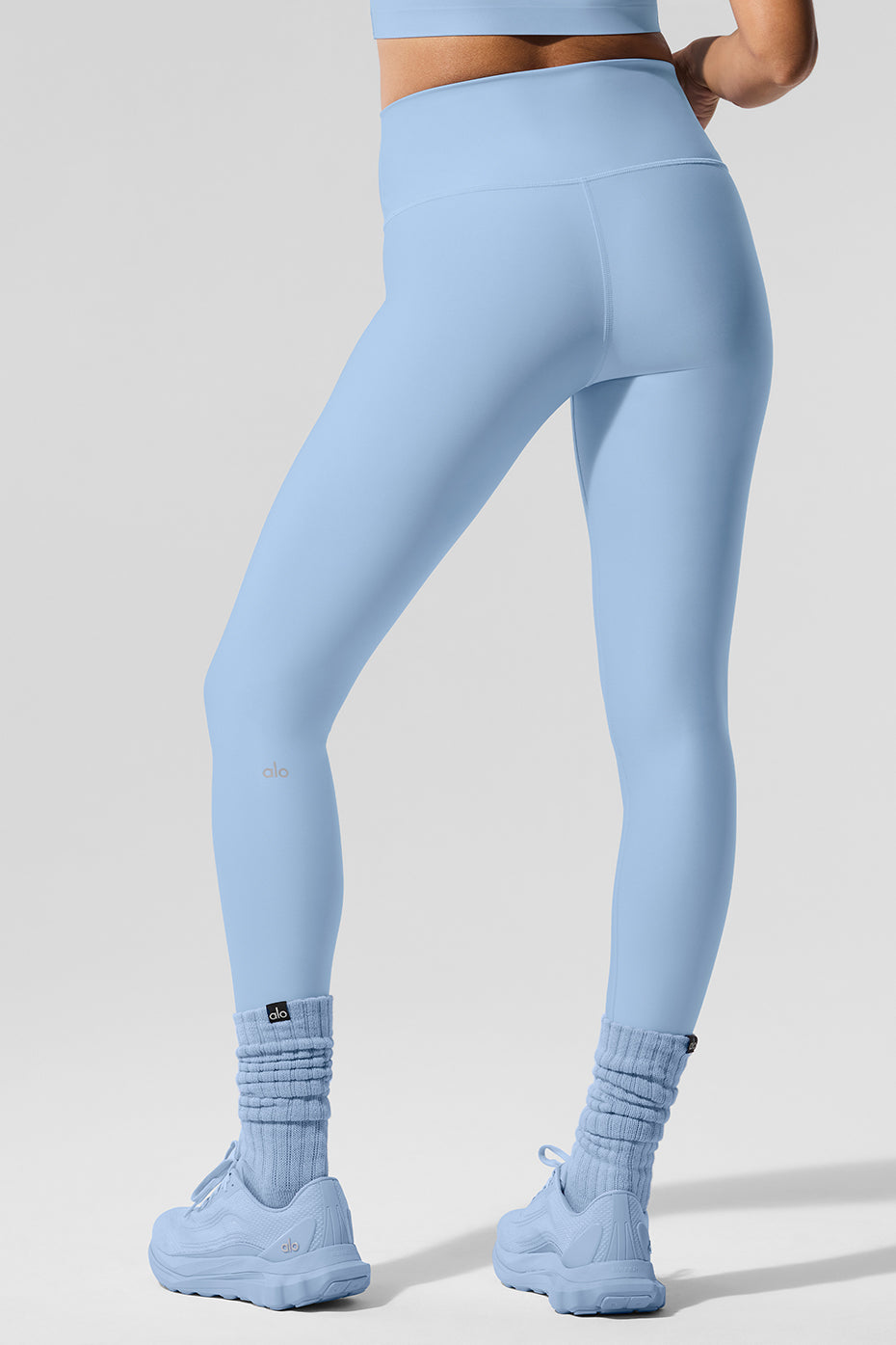 Alo High-Waist Airlift Legging Seashell Blue