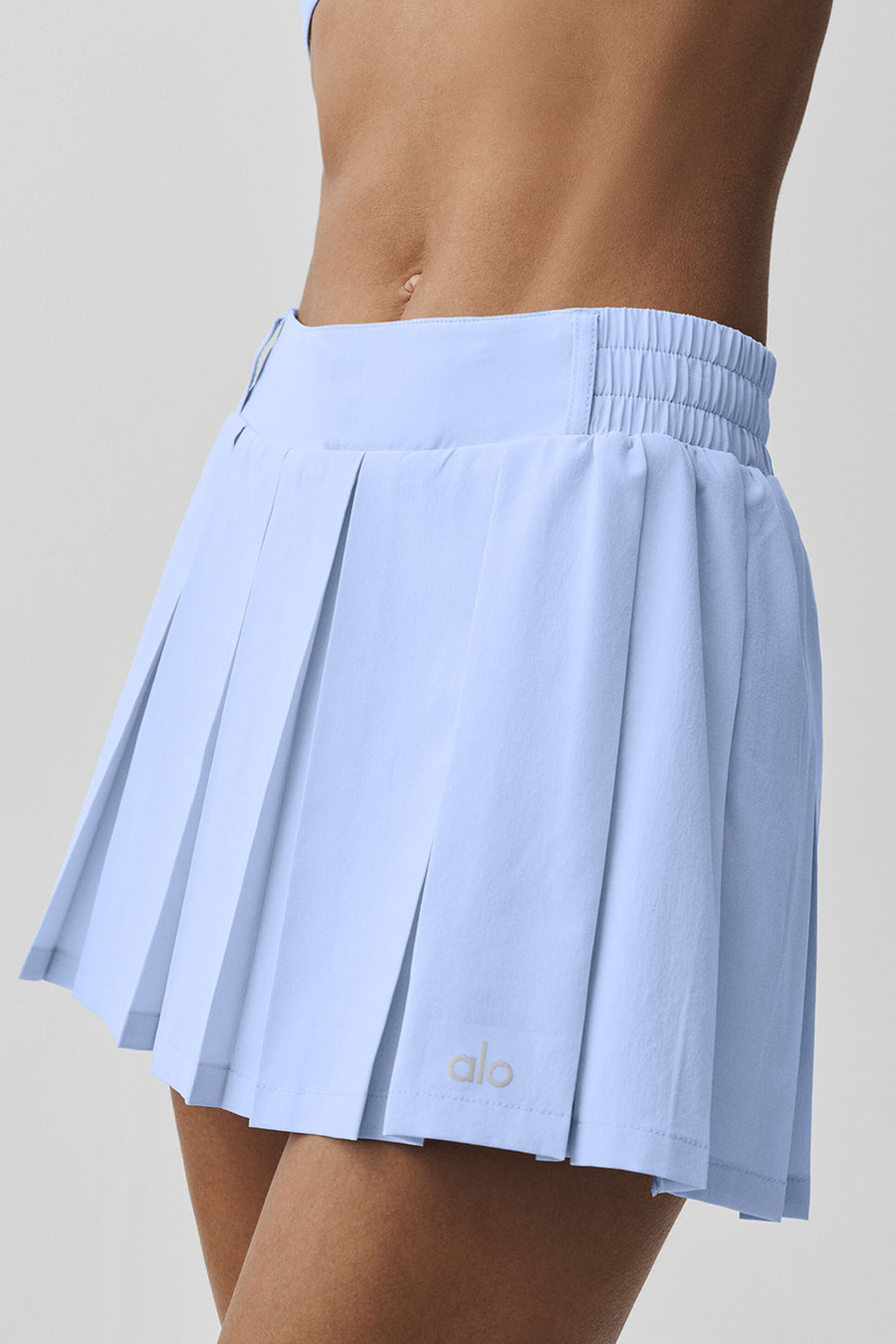 Alo Rally Tennis Skirt Light Provence Blue