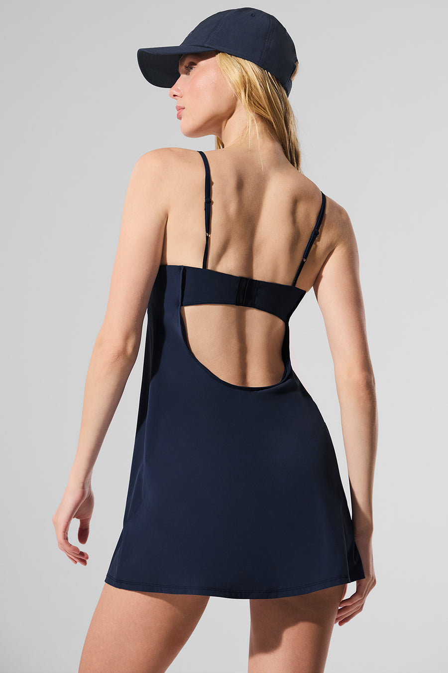 Alo Breezy Tennis Dress Navy