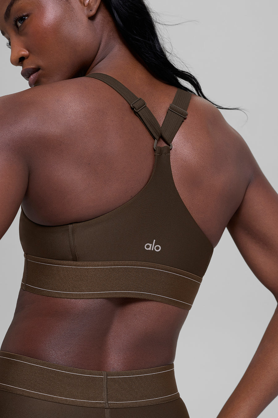 Alo Airlift Suit Up Bra Espresso