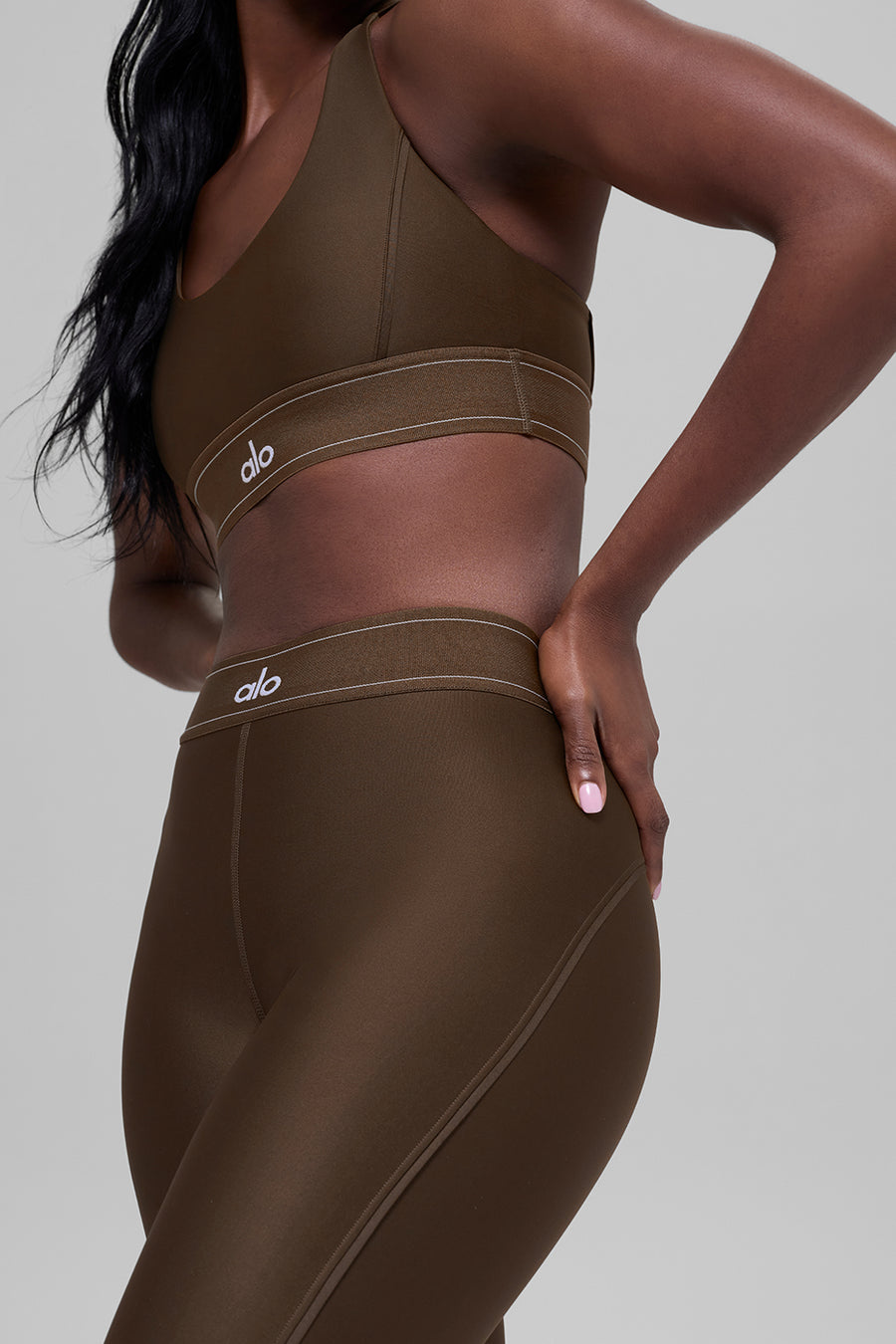 Alo Airlift Suit Up Bra Espresso