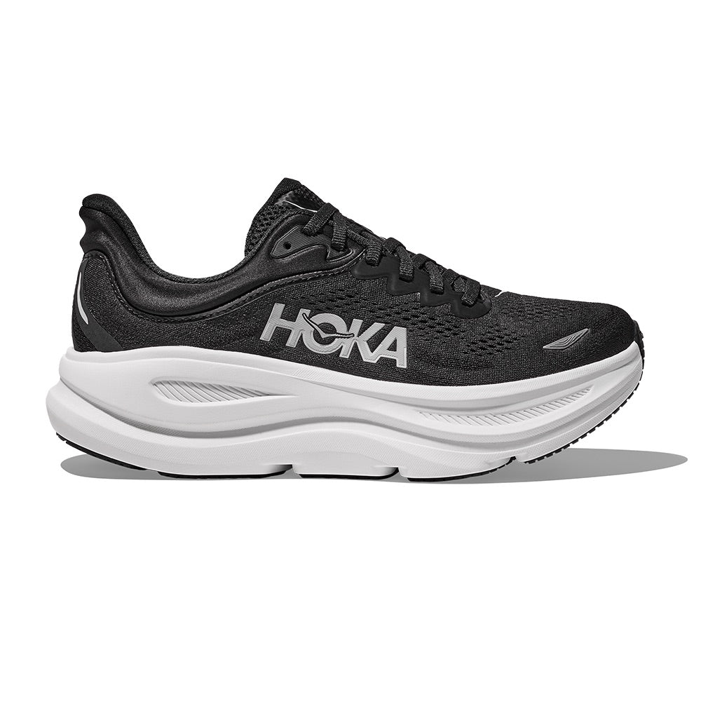 HOKA Bondi 9 Black / White