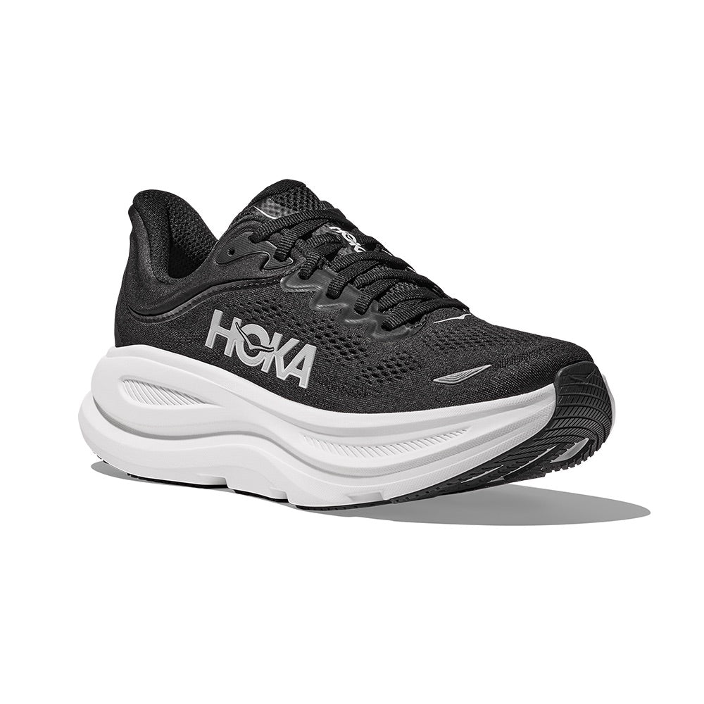 HOKA Bondi 9 Black / White