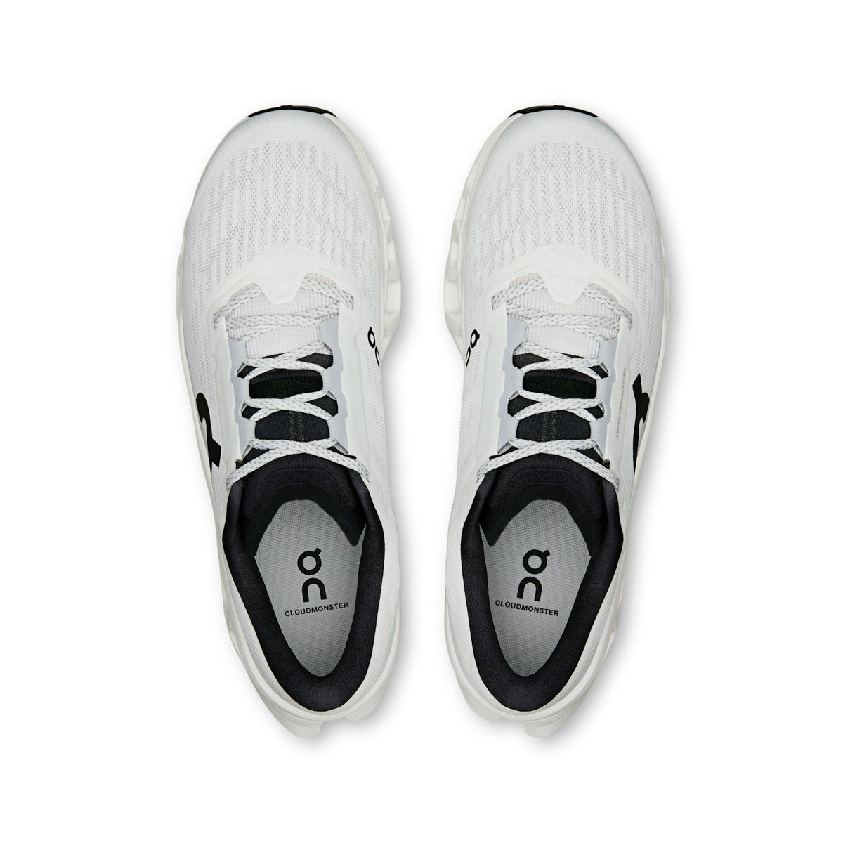 on cloudmonster 3 white