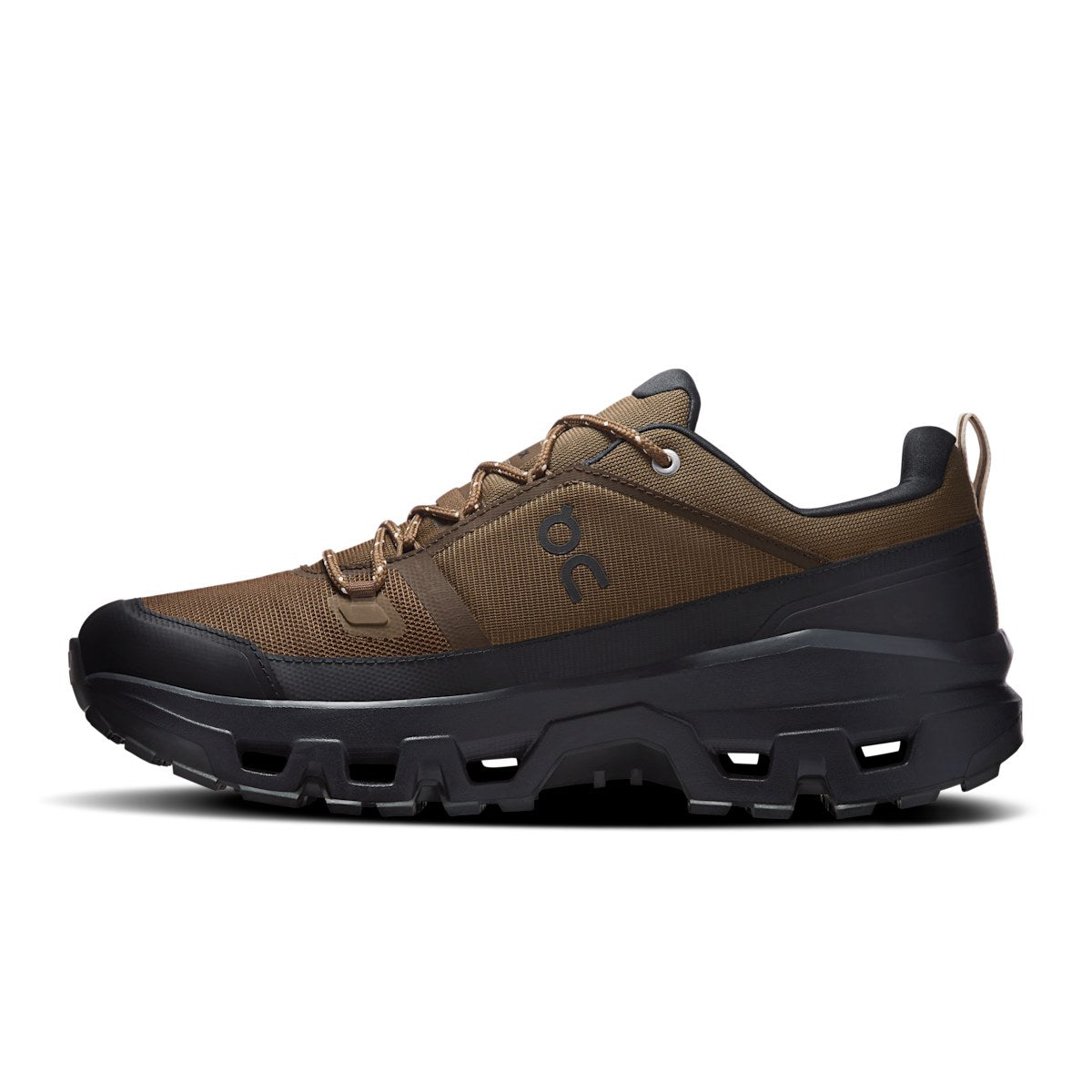 On Cloudrock Low Waterproof Earth / Black