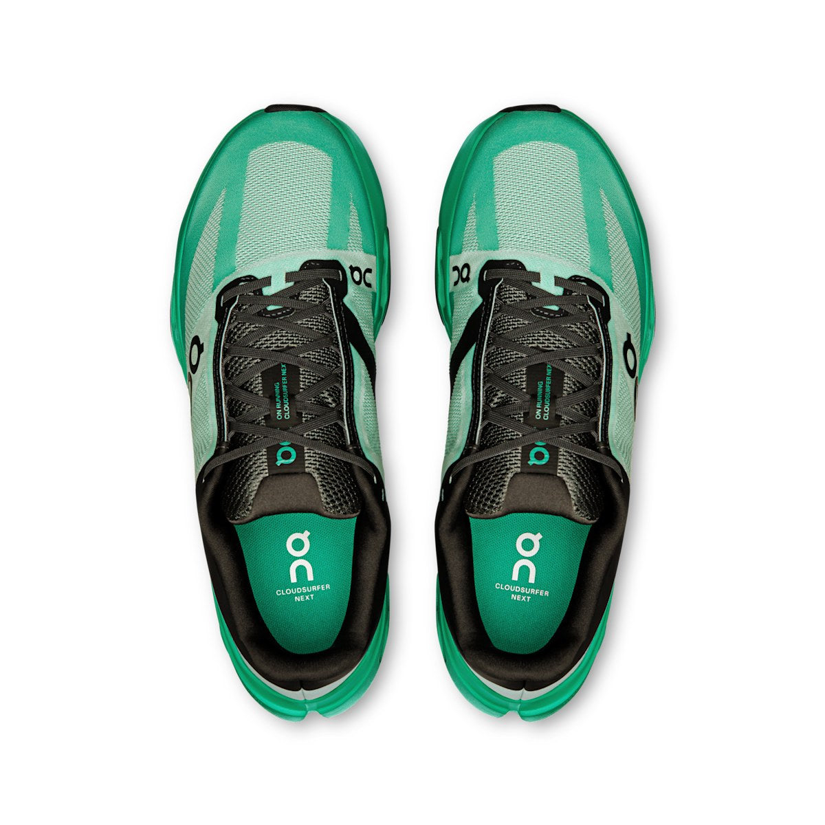 On Cloudsurfer Next Mint / Black