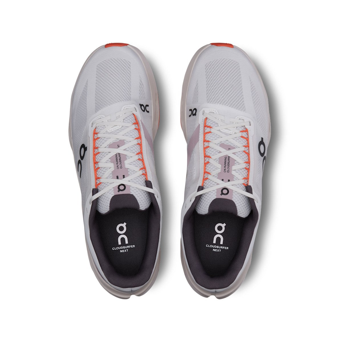 On Cloudsurfer Next White / Flame